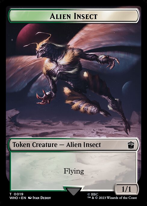Alien Insect (Doctor Who Tokens #19)