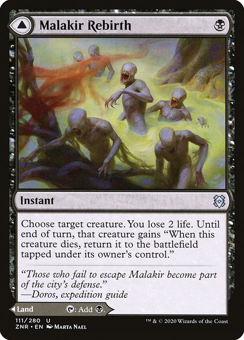 Malakir Rebirth // Malakir Mire (Zendikar Rising #111)