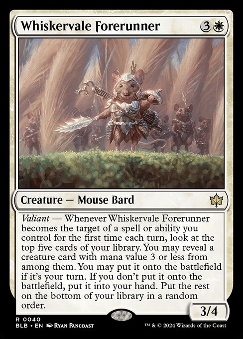 Whiskervale Forerunner (blb) 40 Whiskervale Forerunner (blb) 40