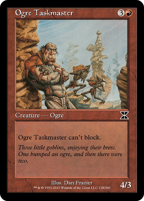 Ogre Taskmaster (Masters Edition IV #128)