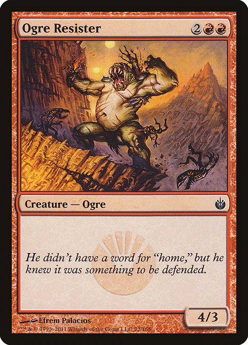 Ogre Resister (Mirrodin Besieged #72)