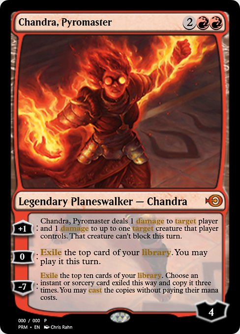 Chandra, Pyromaster (Magic Online Promos #65007)