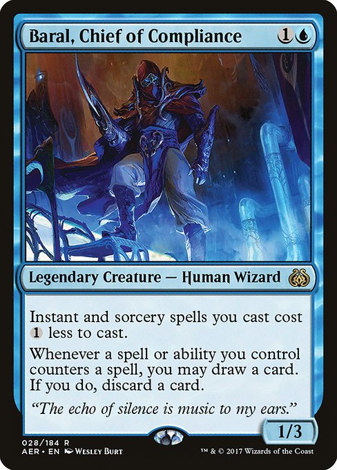 Baral, Chief of Compliance (AER)