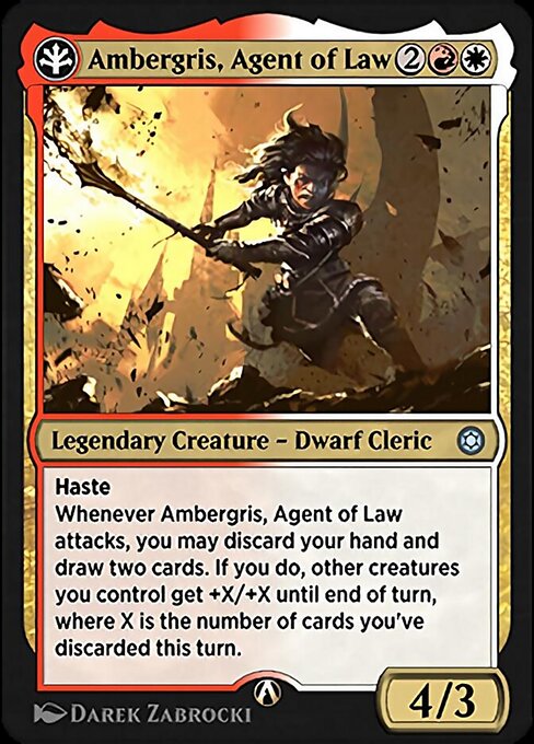 Ambergris, Agent of Law (HBG)