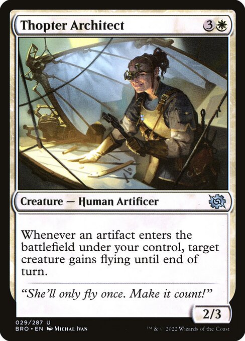Thopter Architect card image