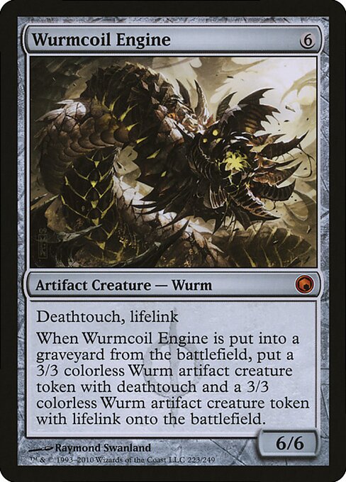 Wurmcoil Engine (Magic Player Rewards 2010 #223)