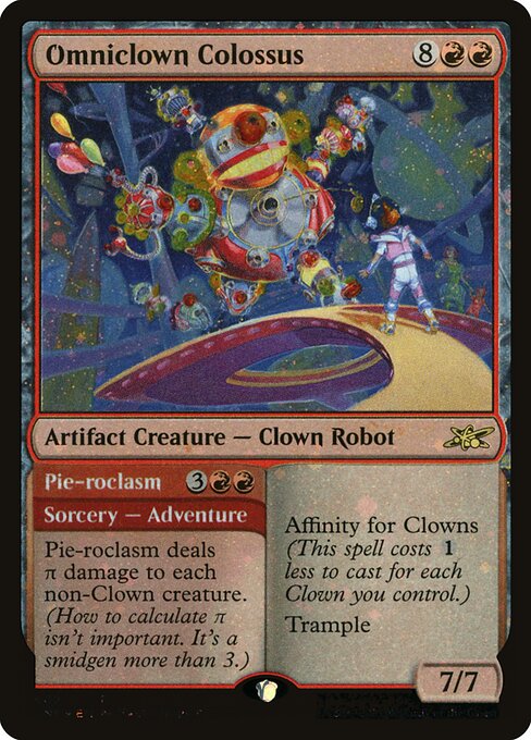 Omniclown Colossus // Pie-roclasm card image