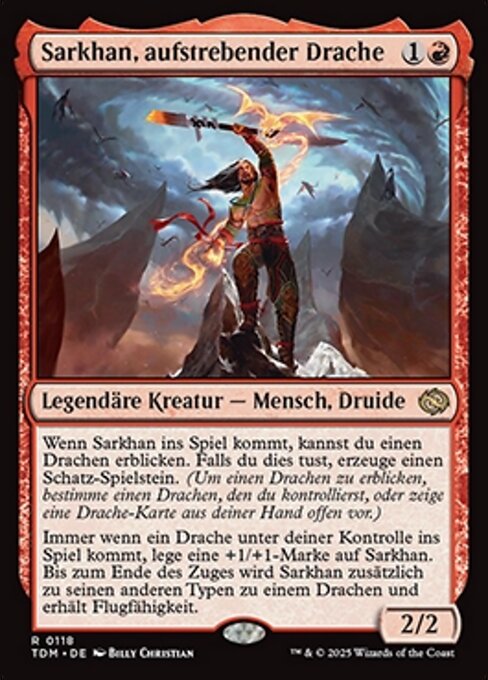 Sarkhan, aufstrebender Drache