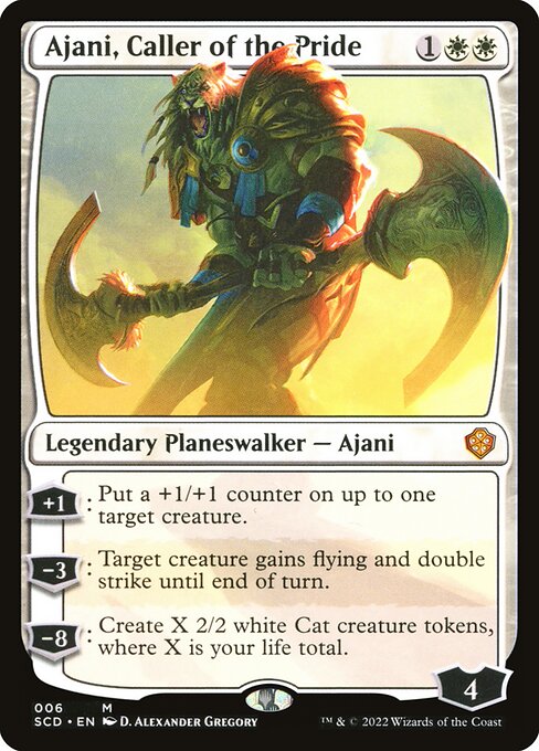 Ajani, Caller of the Pride (Starter Commander Decks #6)