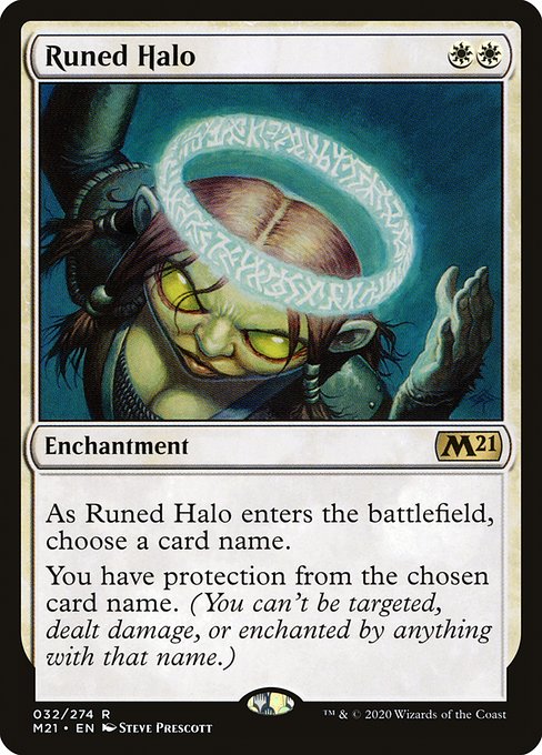 Runed Halo (Core Set 2021 #32)