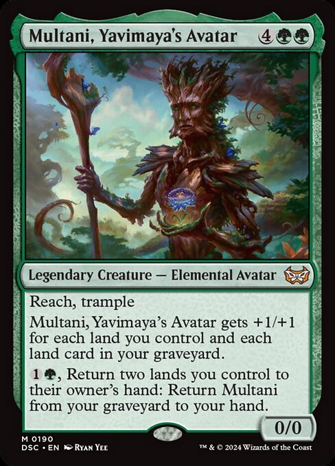 Multani, avatar de la Yavimaya (Duskmourn: House of Horror Commander)