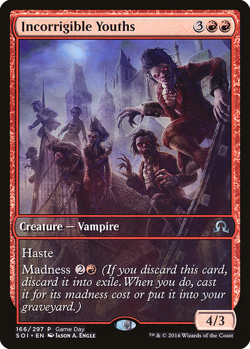 Incorrigible Youths (Shadows over Innistrad Promos #166)