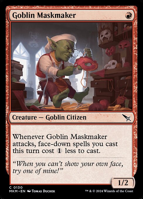 Goblin Maskmaker (Murders at Karlov Manor #130)