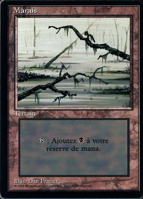 Swamp (Foreign Black Border #300)