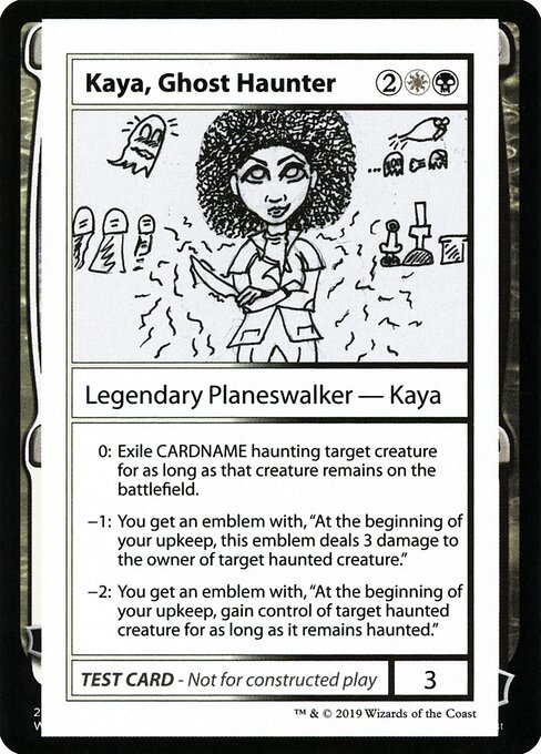 Kaya, Ghost Haunter (Mystery Booster Playtest Cards 2021 #94)