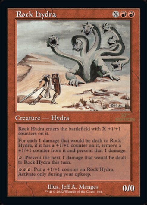 Rock Hydra (30th Anniversary Edition #464)