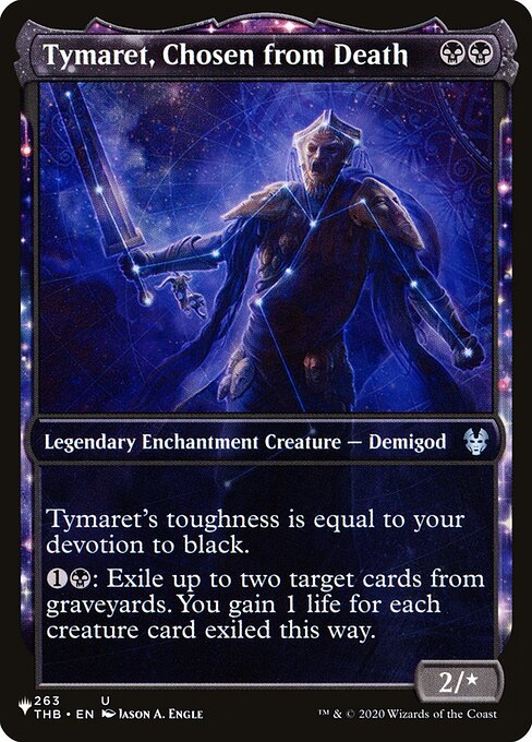 Tymaret, Chosen from Death (The List #476)