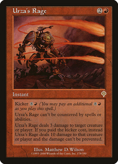 Urza's Rage (Invasion #178)