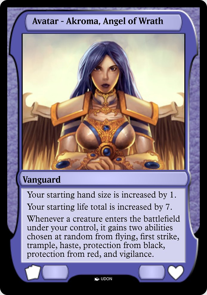 Akroma, Angel of Wrath Avatar (Magic Online Avatars #33)