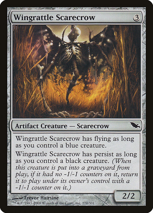 Wingrattle Scarecrow (Shadowmoor #270)