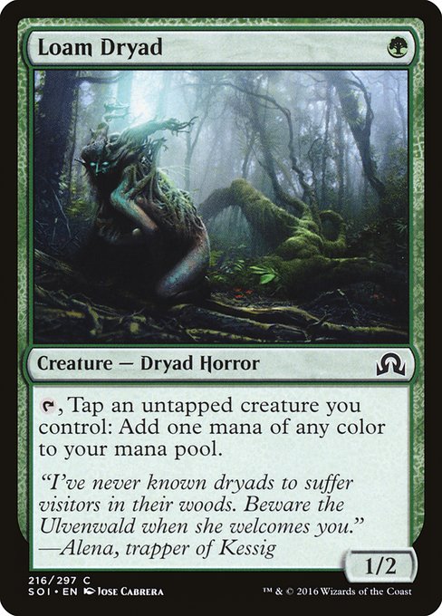 Loam Dryad card image