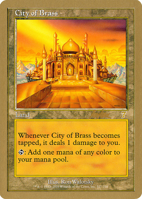 City of Brass (World Championship Decks 2002 #bk327)