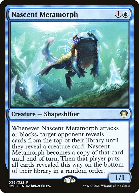 Nascent Metamorph (Commander 2020 #36)