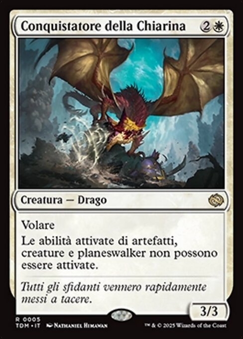 Conquistatore della Chiarina