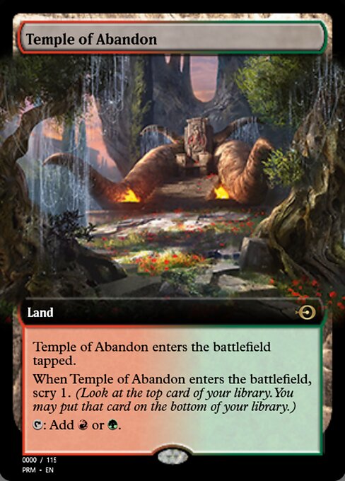 Temple of Abandon (Magic Online Promos #79877)
