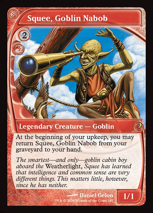 Squee, Nababbo Goblin (Mystery Booster 2)