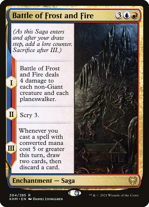 Battle of Frost and Fire card image