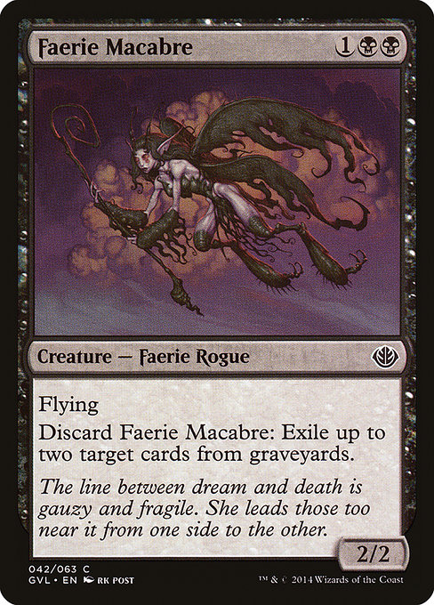 Faerie Macabre (Duel Decks Anthology: Garruk vs. Liliana #42)