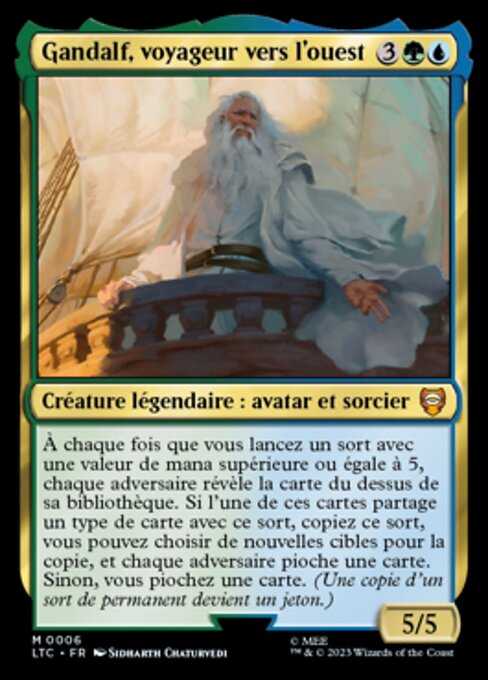 Gandalf, Westward Voyager (Tales of Middle-earth Commander #6)