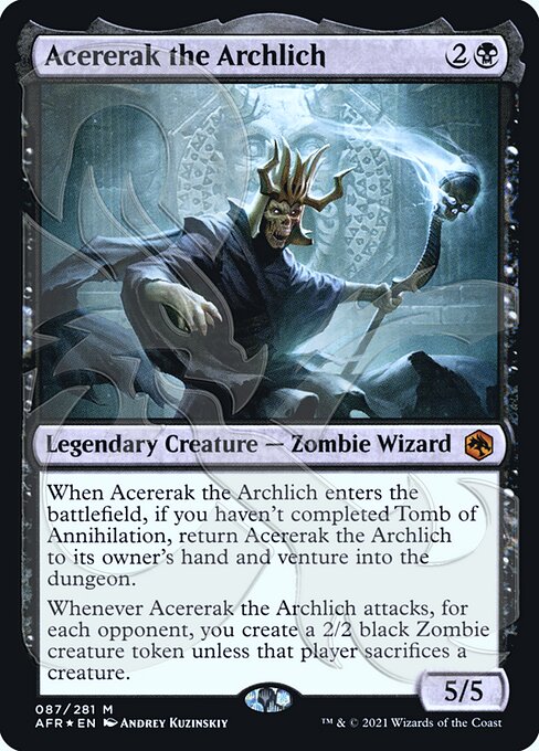 Acererak the Archlich (Adventures in the Forgotten Realms Promos #87a)