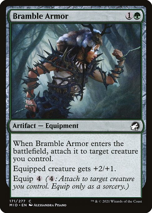 Bramble Armor (Innistrad: Midnight Hunt)