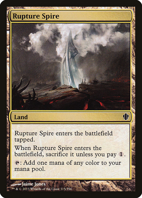 Rupture Spire (Commander 2013 #315)