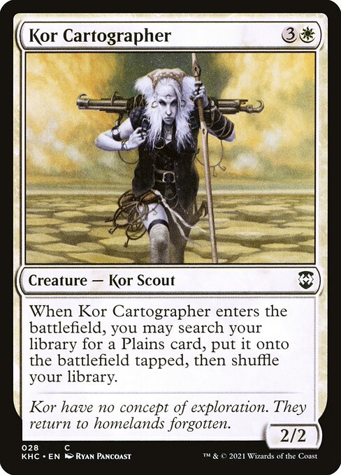 Kor Cartographer (Kaldheim Commander #28)