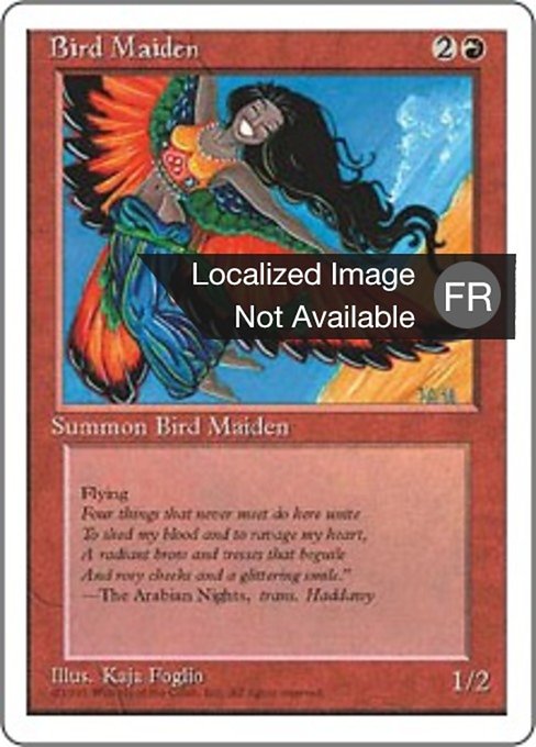 Bird Maiden (Fourth Edition #177)