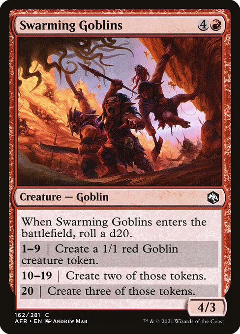 Swarming Goblins card image