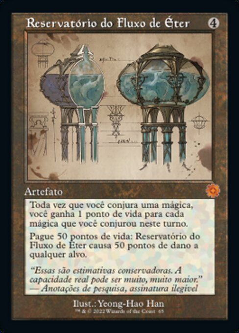 Aetherflux Reservoir (The Brothers' War Retro Artifacts #65)