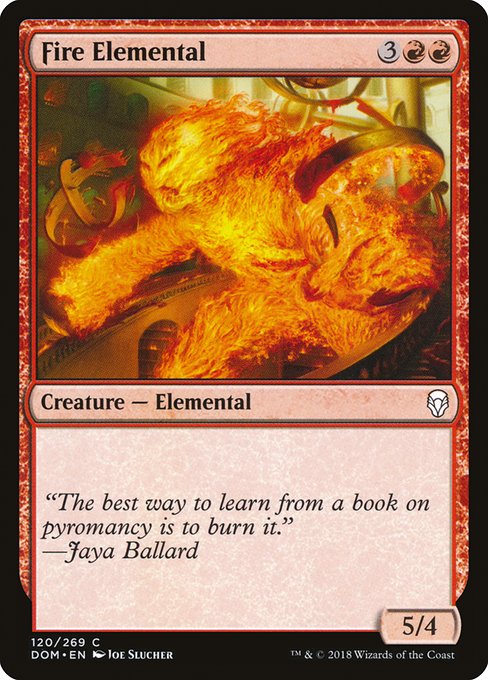 Fire Elemental card image