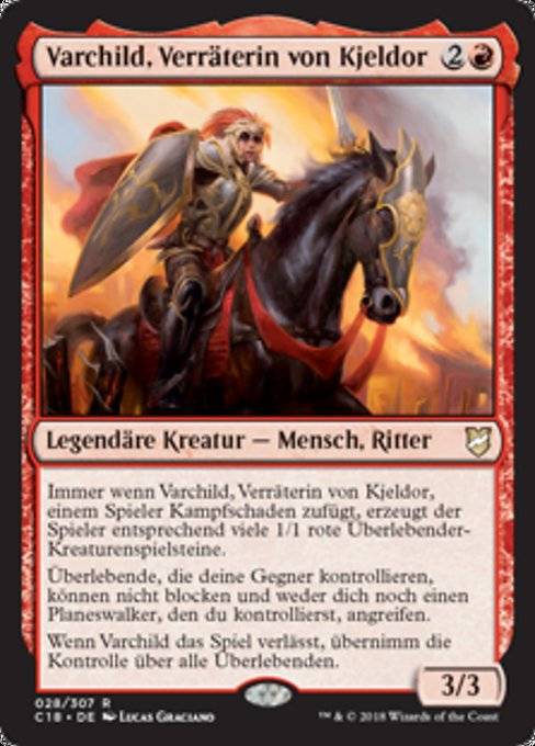 Varchild, Betrayer of Kjeldor (Commander 2018 #28)