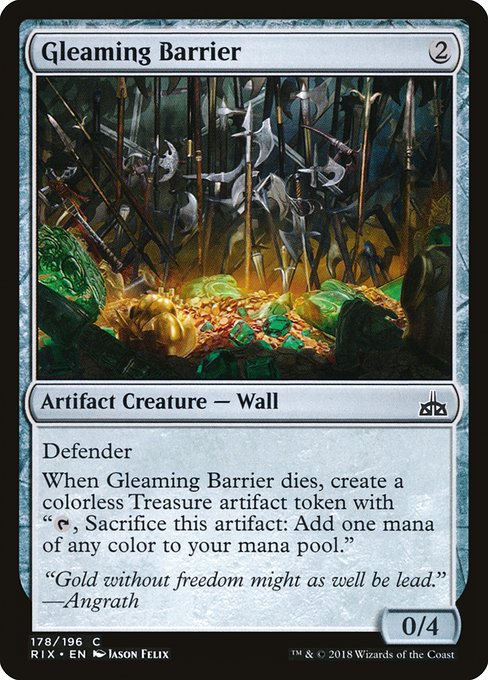 Gleaming Barrier card image