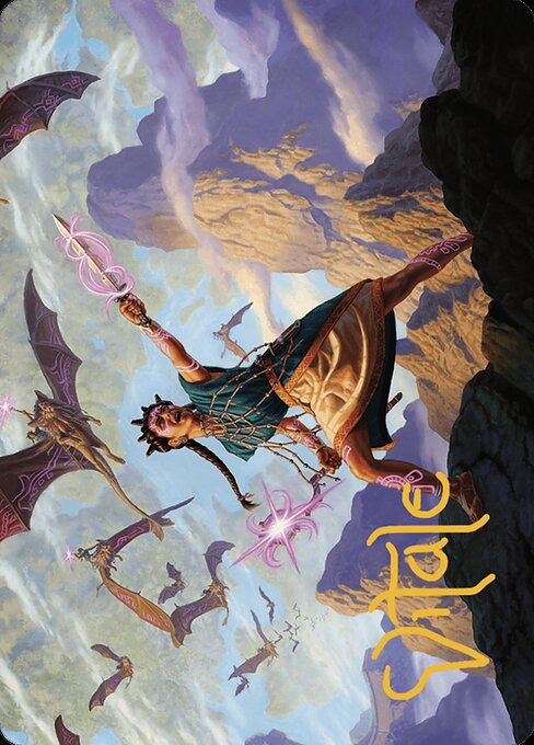 Warden of the Inner Sky // Warden of the Inner Sky (The Lost Caverns of Ixalan Art Series #7)