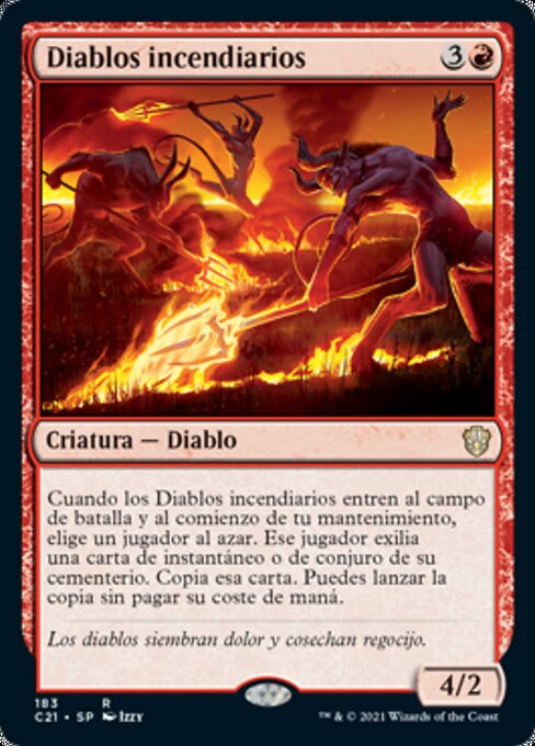 Wildfire Devils (Commander 2021 #183)