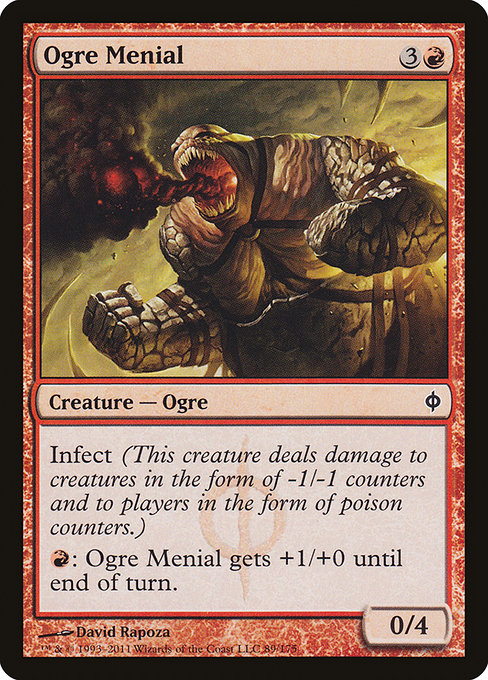 Ogre Menial (New Phyrexia #89)