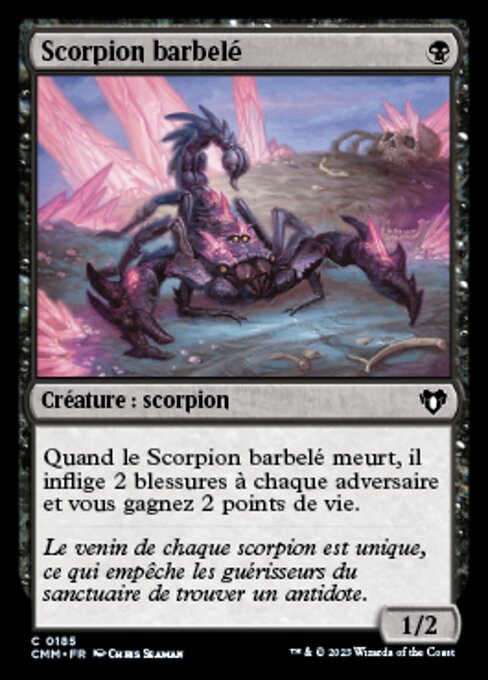 Serrated Scorpion (Commander Masters #185)