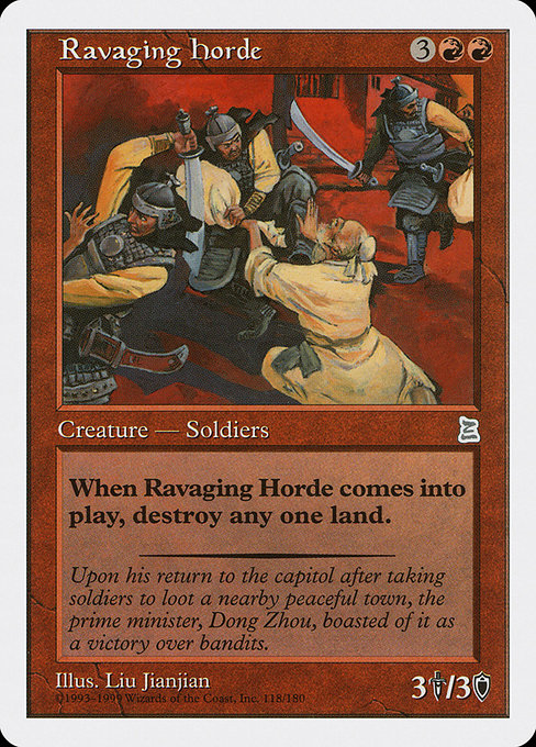 Ravaging Horde card image