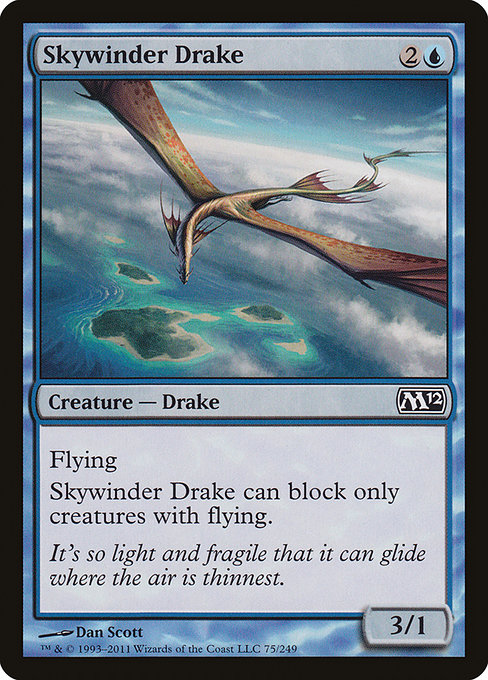 Skywinder Drake (Magic 2012 #75)