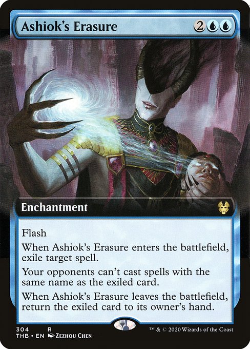 Ashiok's Erasure (Theros Beyond Death #304)